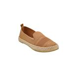 ALPARGATA DE TELA CON YUTE C/CAMEL
