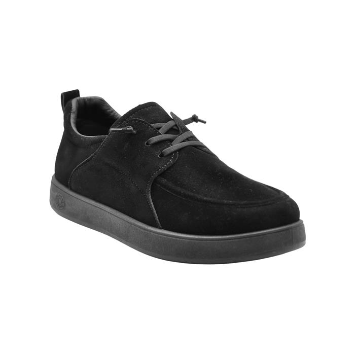 ZAPATO CASUAL DE GAMUZA C/NEGRO