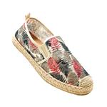 ALPARGATAS TEXTIL DET. BORDADO C/ NEGRO