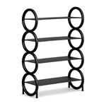 ZAPATERA DE CUATRO NIVELES C/NEGRO