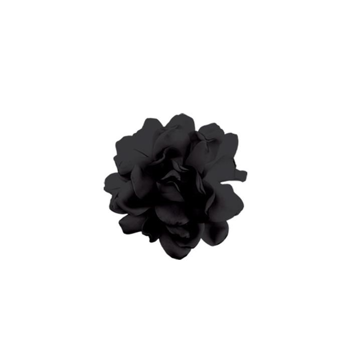 GANCHO CON FORMA DE FLOR NEGRO