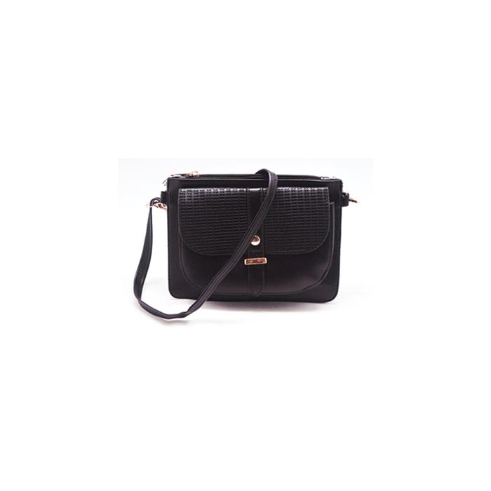 CROSS BODY COLOR NEGRO 